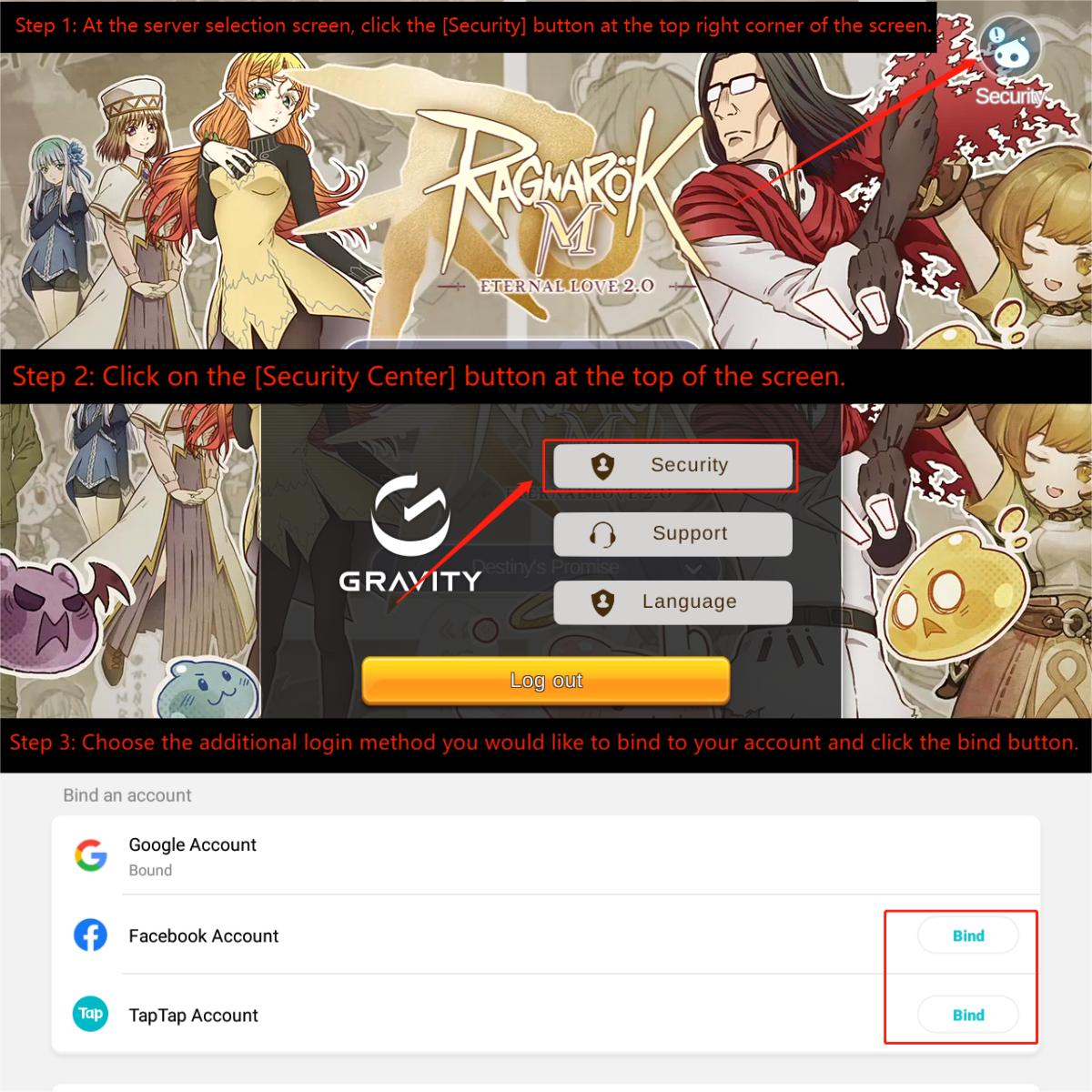 Account Multiple Login Methods Binding Announcement